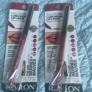 BUNDLE OF TWO REVLON COLORSTAY LONG WEAR LIP LINER WINE